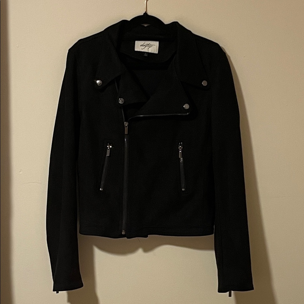 Daytrip Black Leather Women's Jacket